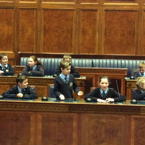 P7 Trip to Stormont and We Are Vertigo