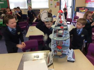 Primary Two learn about Space
