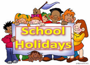 School Holidays 2019-20